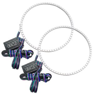 Hummer H2 Headlight Halo Kit - ORACLE Lighting - ColorSHIFT w/o Controller - ColorSHIFT - `03-`10 Hummer H2 Headlight Halo Kit - ORACLE Lighting - ColorSHIFT w/o Controller - ColorSHIFT - `03-`10